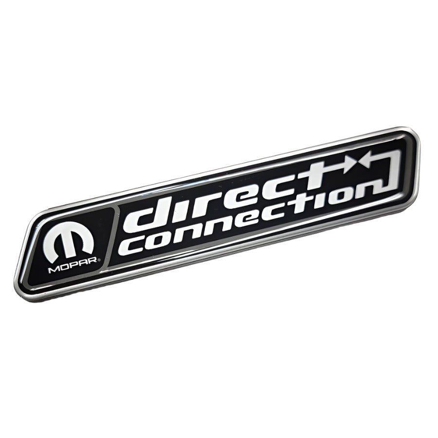 Direct Connection Black Metallic Fender Badge - Black Ops Auto Works