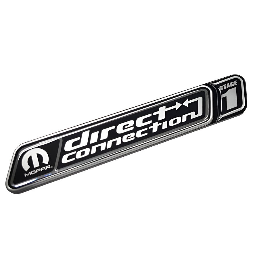 Direct Connection Black Metallic Grille Badge - Black Ops Auto Works