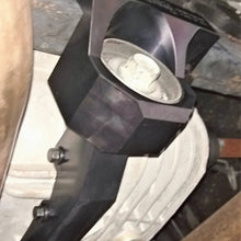 Load image into Gallery viewer, Installed DIRS-G Differential Brace on Challenger SRT8 rear suspension showing cross-member mount