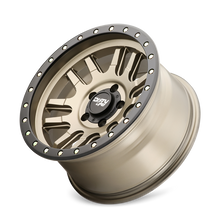 Load image into Gallery viewer, Dirty Life 9309 Canyon Pro 17x9/5x127 BP/-12mm Offset/71.5mm Hub Satin Gold Wheel - Beadlock - Black Ops Auto Works