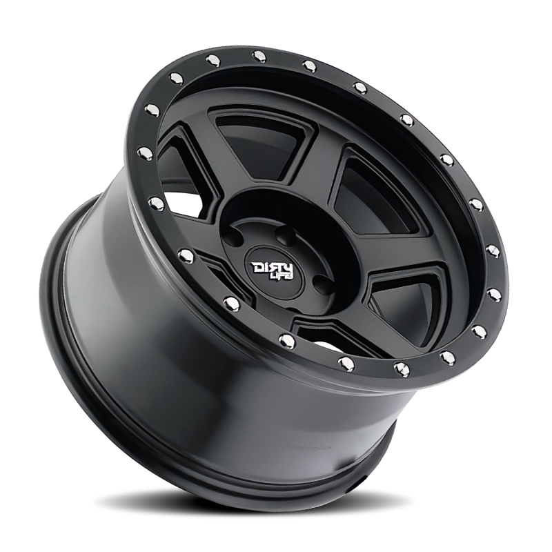 Dirty Life 9315 Compound 17x9 / 5x127 BP / -38mm Offset / 78.1mm Hub Matte Black Wheel - Black Ops Auto Works