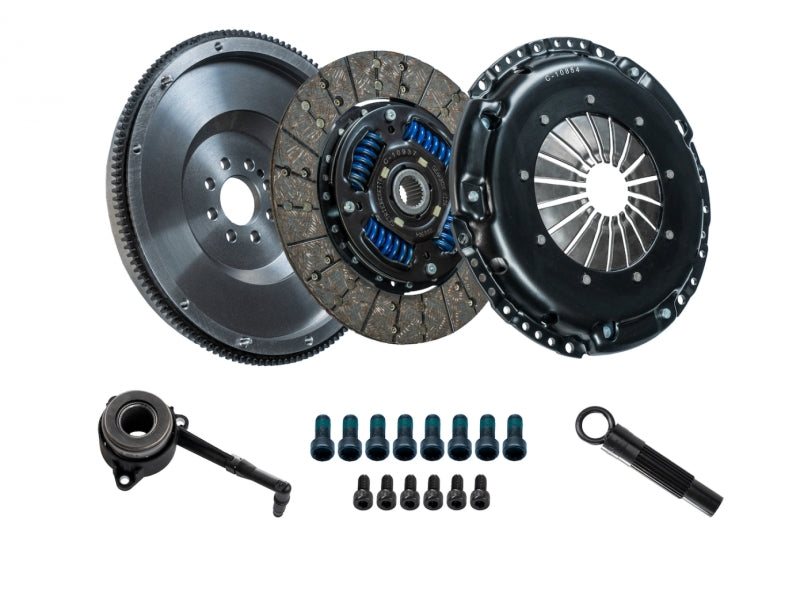DKM Clutch DKM Clutch 2.0 VW/Audi A3 TSI 8 Bolt Motor OE Style MA Clutch Kit w/Flywheel (258 ft/lbs Torque)