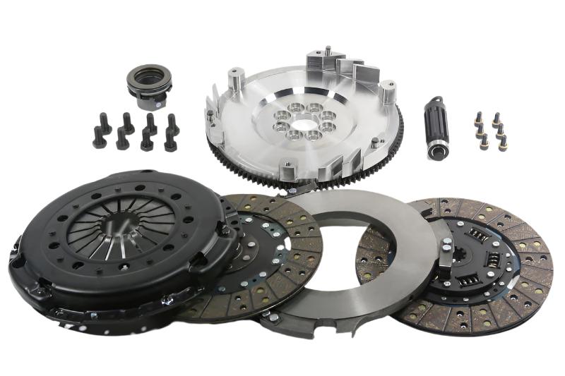 DKM Clutch DKM Clutch BMW E46 M3 MS Twin Disc Clutch Kit w/Steel Flywheel (660 ft/lbs Torque)
