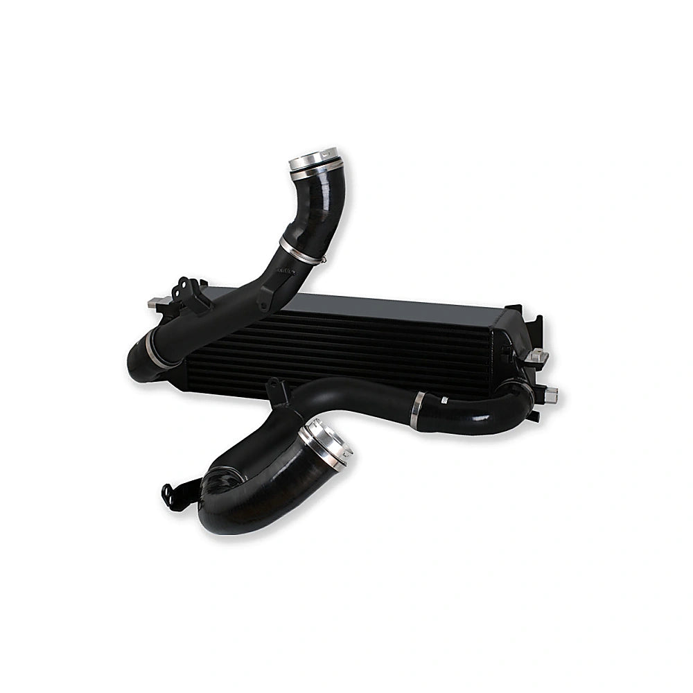 do88 Volvo S60/V60/XC60/V90/S90/XC90 (SPA) Petrol BigPack Intercooler Kit w/Black Hoses - do88 DOBBIG-260-P-S