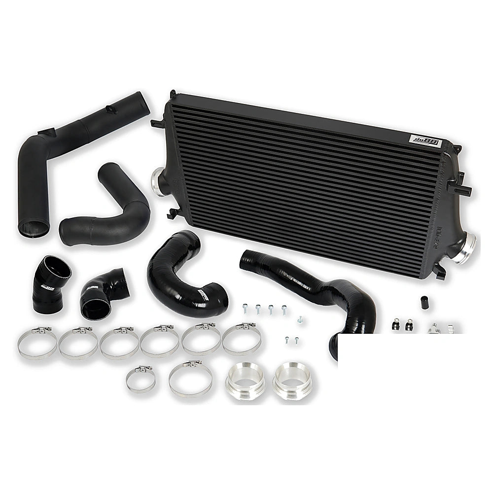 do88 10-11 SAAB NG 9-5 2.8T/Turbo6 BigPack Intercooler Kit w/Black Hoses - do88 DOBBIG-330-S