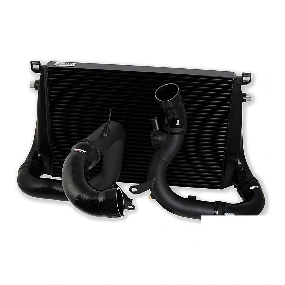 do88 VAG 2.0T EA888 Gen4 (300+hp) BigPack Intercooler Kit w/Black Hoses - do88 DOBBIG-340-1-S