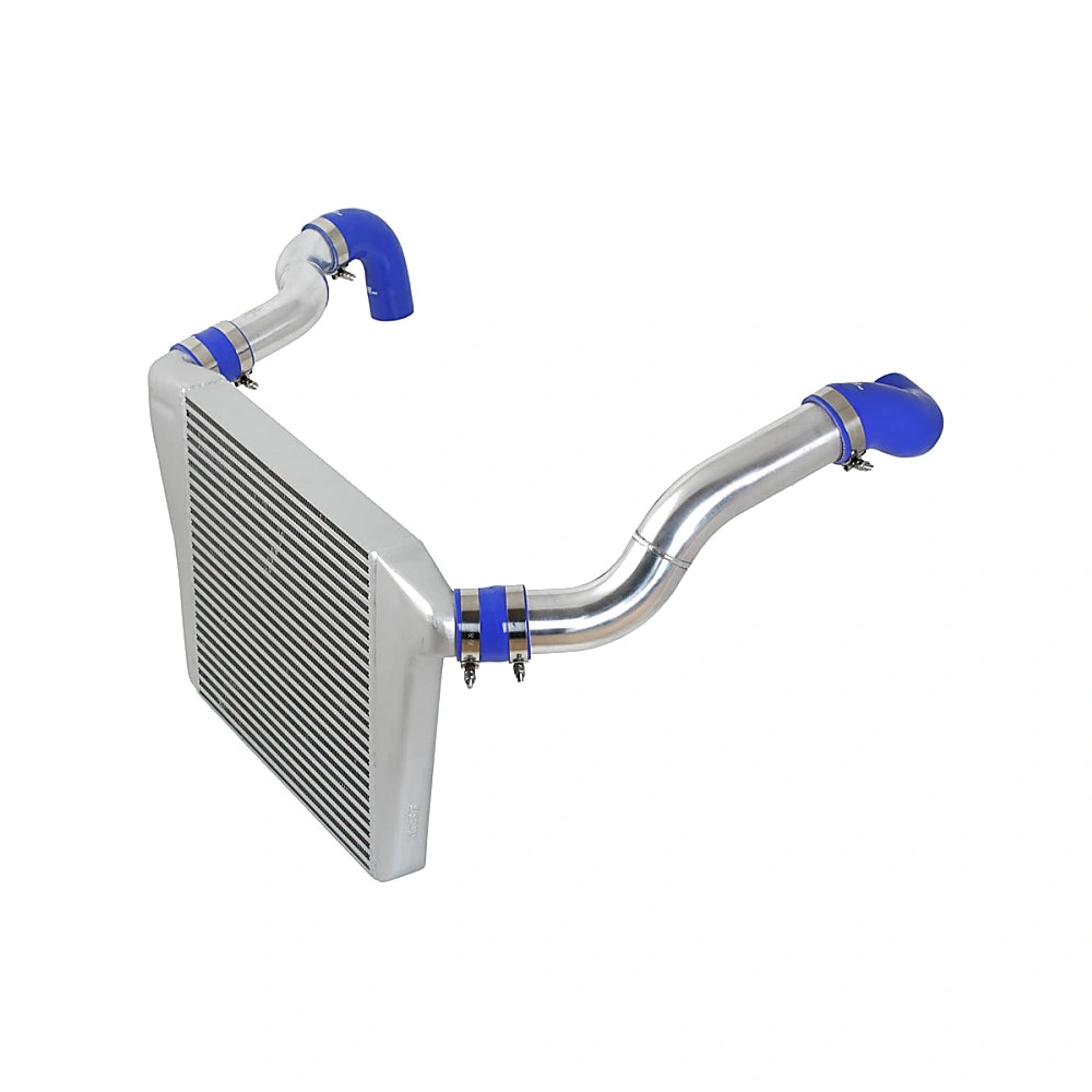 do88 81-98 Volvo 740/940 Turbo (76mm Throttle) BigPack Intercooler Kit w/Black Hoses - do88 DOBBIG-740-S-76
