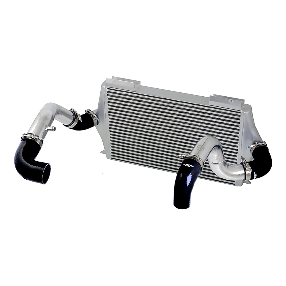 do88 92-98 Volvo 740/940 Turbo (63mm Throttle) BigPack Intercooler Kit w/Black Hoses - do88 DOBBIG-940-S-63