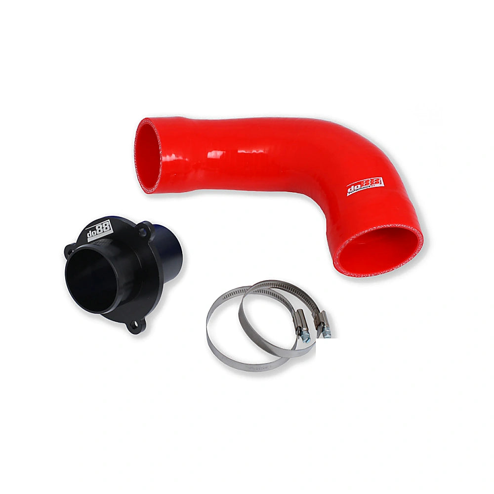 do88 VAG 1.8 2.0 TSI (MQB) Turbo Muffler Delete do88 TR-340 Red Hose - do88 DOBCP-110R-DO88-2