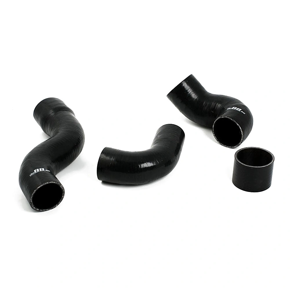 do88 Volvo 700/900 Turbo (w/o AC) Pressure Hoses Black - do88 DOBDO88-KIT26S