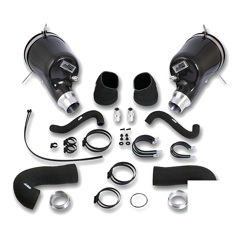 do88 19-25 Porsche 911 Carrera (992.1/992.2) Induction System w/66mm Outlet & Turbo Inlet Hoses - do88 DOBLF-160-ST-66-212