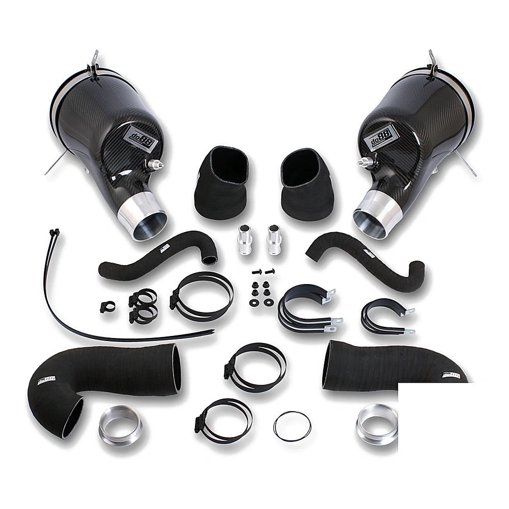 do88 19-25 Porsche 911 Carrera (992.1/992.2) Induction System w/80mm Outlet & Turbo Inlet Hoses - do88 DOBLF-160-ST-80-212