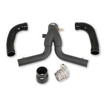 Load image into Gallery viewer, do88 13-15 Porsche 911 Turbo/Turbo S (991.1) Y-Pipe for do88 Intercooler - Black - do88 DOBTR-200SV-DO88-1