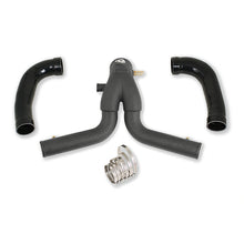 Load image into Gallery viewer, do88 2015+ Porsche 911 Turbo/Turbo S (991.2) Y-Pipe for do88 Intercooler - Black - do88 DOBTR-200SV-DO88-2
