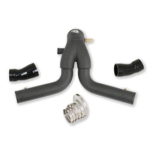 Load image into Gallery viewer, do88 2015+ Porsche 911 Turbo/Turbo S (991.2) Y-Pipe for OEM Intercooler - Black - do88 DOBTR-200SV-OEM-2
