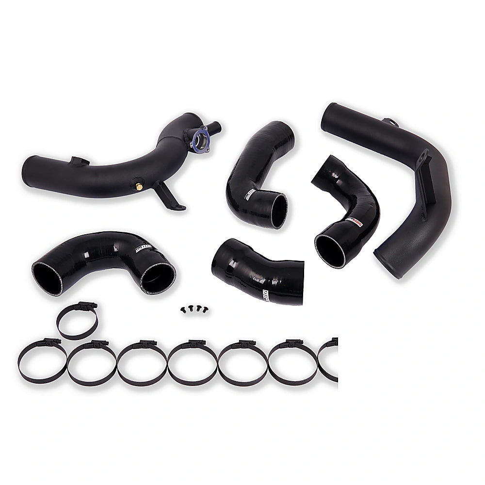 do88 VAG 2.0 TSI EA888 Gen4 (300hp+) OEM Intercooler Pressure Pipes Black Hoses - do88 DOBTR-340-OE-1-S