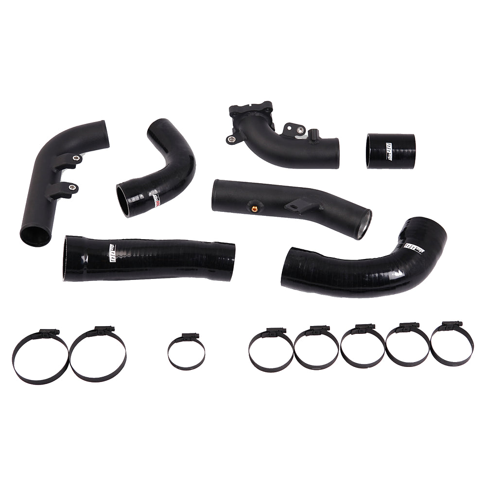 do88 Toyota Yaris GR Pressure Pipes for do88 Intercooler Black Hoses - do88 DOBTR-350-S-DO88