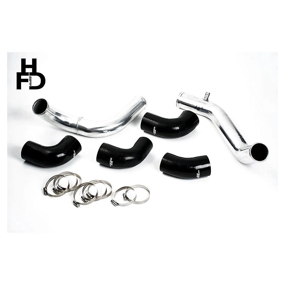 do88 Volvo 7/940 Turbo Center Connection Pipe Kit Black Hoses 3in Throttle Body - do88 DOBTR-940-S-76
