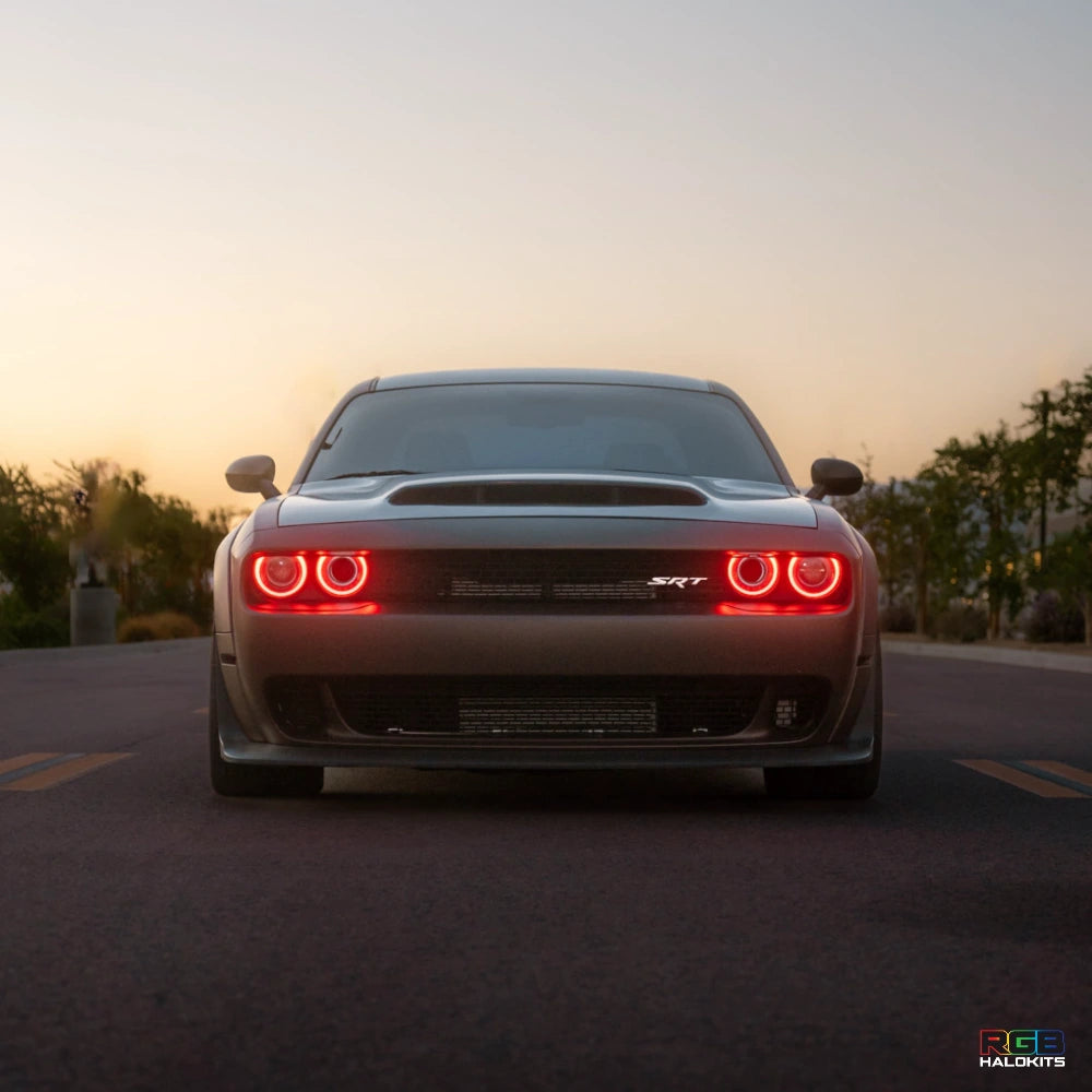 RGB Halo Kits Dodge Challenger RGBW DRL Boards (2015-2023)