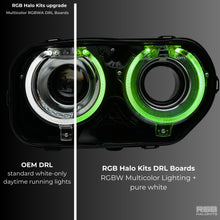 Load image into Gallery viewer, RGB Halo Kits Dodge Challenger RGBW DRL Boards (2015-2023)