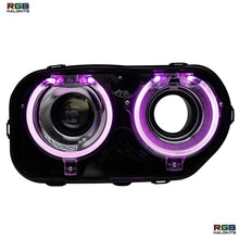 Load image into Gallery viewer, RGB Halo Kits Dodge Challenger RGBW DRL Boards (2015-2023)