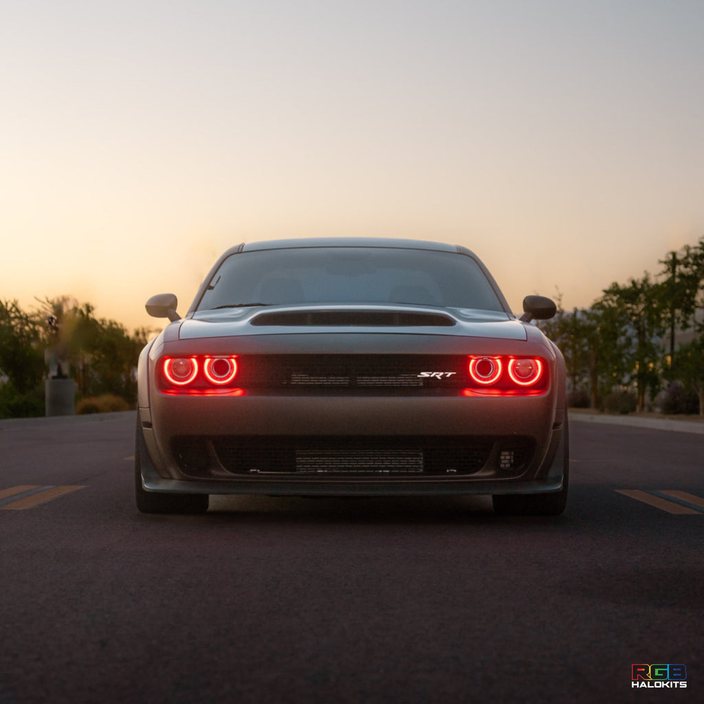 RGB Halo Kits Dodge Challenger RGBW DRL Boards (2015-2023)