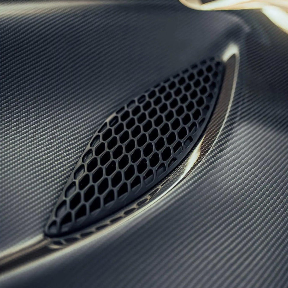 Black Ops Auto Works carbon fiber hood for Dodge Charger exterior styling