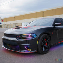 Load image into Gallery viewer, RGB Halo Kits Dodge Charger Flow Series DRL Boards (2015-2023)