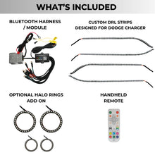 Load image into Gallery viewer, RGB Halo Kits Dodge Charger Flow Series DRL Boards (2015-2023)