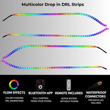 Load image into Gallery viewer, RGB Halo Kits Dodge Charger Flow Series DRL Boards (2015-2023)