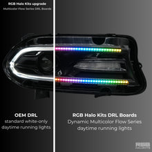 Load image into Gallery viewer, RGB Halo Kits Dodge Charger Flow Series DRL Boards (2015-2023)