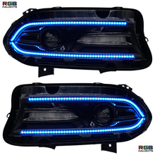 Load image into Gallery viewer, RGB Halo Kits Dodge Charger Flow Series DRL Boards (2015-2023)