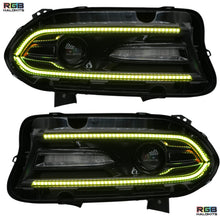 Load image into Gallery viewer, RGB Halo Kits Dodge Charger Flow Series DRL Boards (2015-2023)