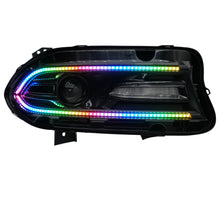 Load image into Gallery viewer, RGB Halo Kits E18 | A21 | P2 - BX12 Dodge Charger Flow Series DRL Boards (2015-2023)