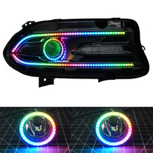 Load image into Gallery viewer, RGB Halo Kits E18 | B10 | B13 | A23 | A21 | P2 - BX12 Dodge Charger Flow Series DRL Boards (2015-2023)