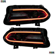 Load image into Gallery viewer, RGB Halo Kits Dodge Charger Flow Series DRL Boards 2.0 | Diffused LED (2015-2023)