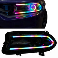 Load image into Gallery viewer, RGB Halo Kits Dodge Charger Flow Series DRL Boards 2.0 | Diffused LED (2015-2023)