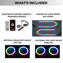 Load image into Gallery viewer, RGB Halo Kits Dodge Charger Flow Series DRL Boards 2.0 | Diffused LED (2015-2023)