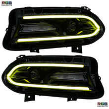 Load image into Gallery viewer, RGB Halo Kits Dodge Charger Flow Series DRL Boards 2.0 | Diffused LED (2015-2023)