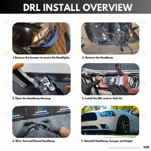 Load image into Gallery viewer, RGB Halo Kits Dodge Charger Flow Series DRL Boards (for 2011-2014 Spec-D Headlights)