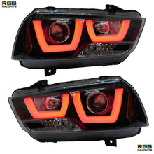Load image into Gallery viewer, RGB Halo Kits Dodge Charger Flow Series DRL Boards (for 2011-2014 Spec-D Headlights)