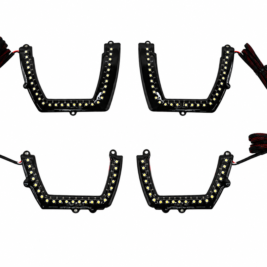 RGB Halo Kits Dodge Charger Flow Series DRL Boards (for 2011-2014 Spec-D Headlights)