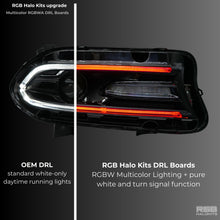 Load image into Gallery viewer, RGB Halo Kits Dodge Charger RGBWA DRL Boards (2015-2023)