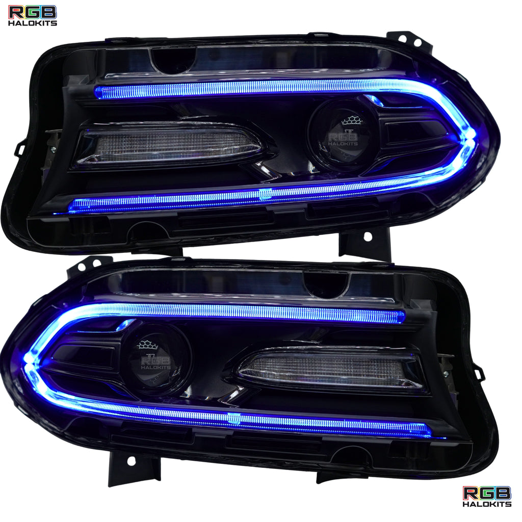 RGB Halo Kits Dodge Charger RGBWA DRL Boards (2015-2023)