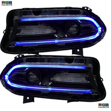 Load image into Gallery viewer, RGB Halo Kits Dodge Charger RGBWA DRL Boards (2015-2023)