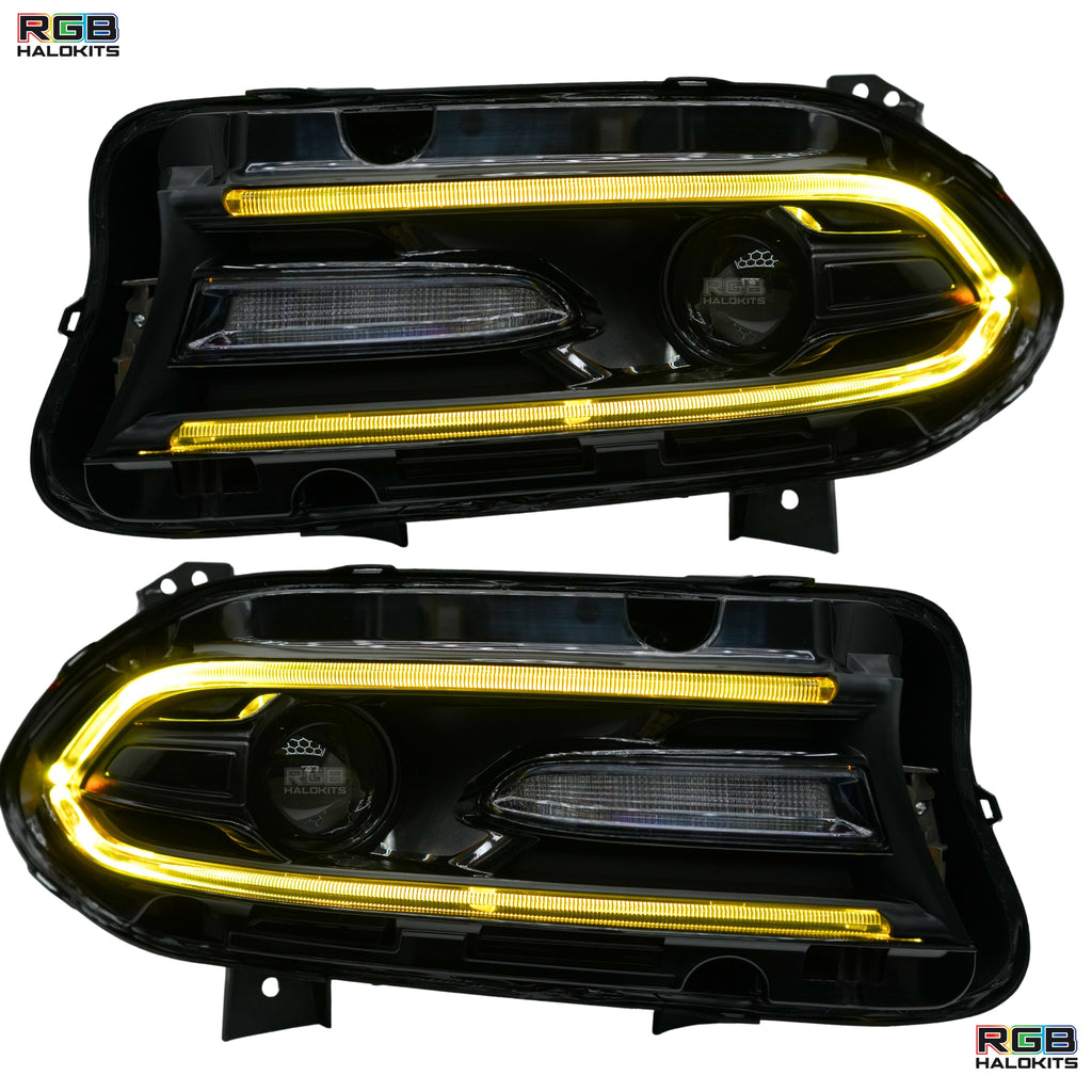 RGB Halo Kits Dodge Charger RGBWA DRL Boards (2015-2023)