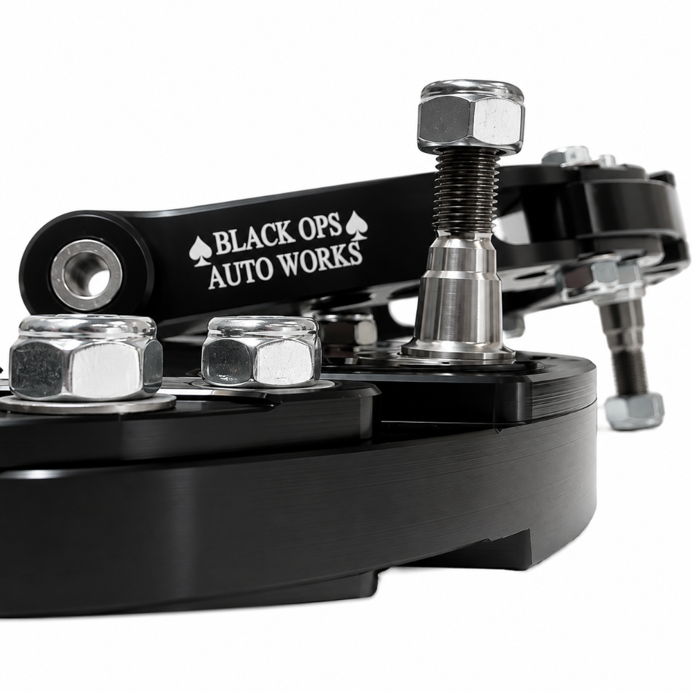 Dodge Durango adjustable control arm upgrade for camber and caster alignment