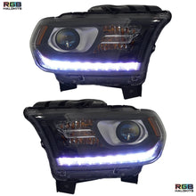 Load image into Gallery viewer, RGB Halo Kits Dodge Durango Multicolor DRL Boards (2014-2020)