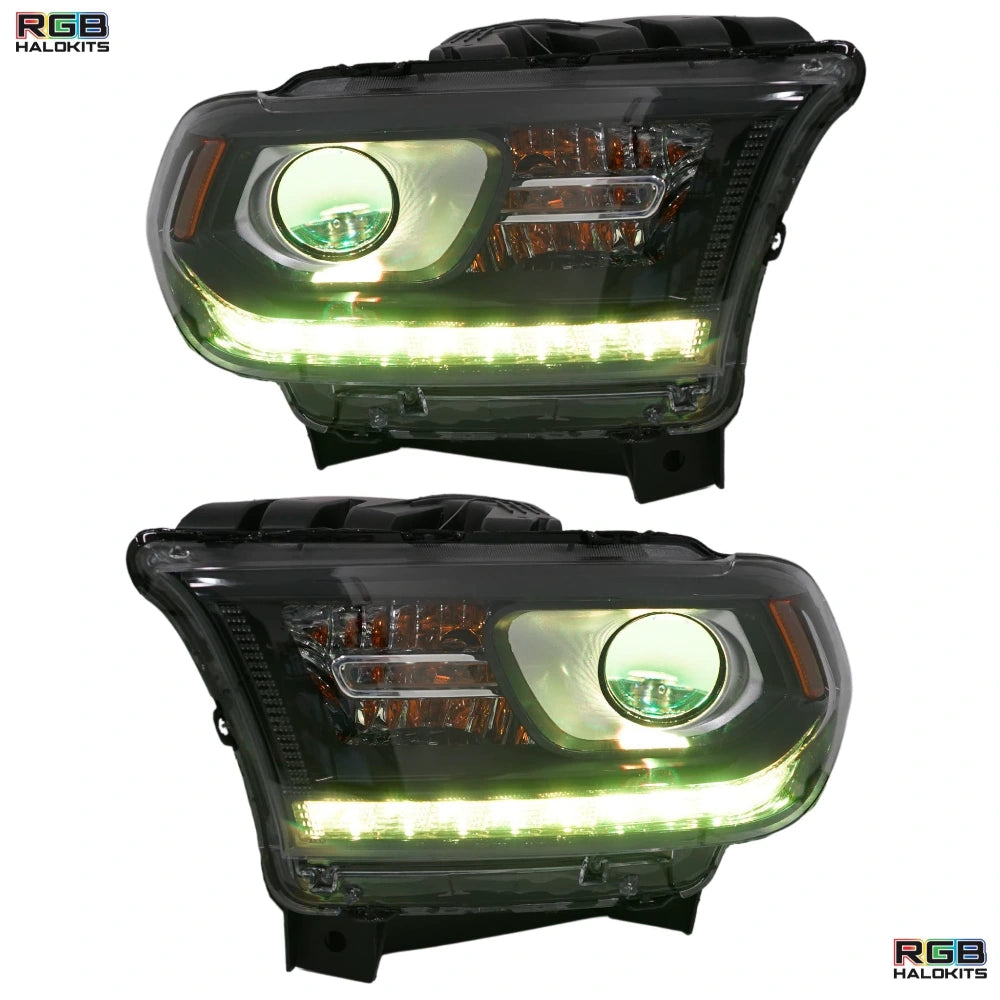 RGB Halo Kits Dodge Durango Multicolor DRL Boards (2014-2020)
