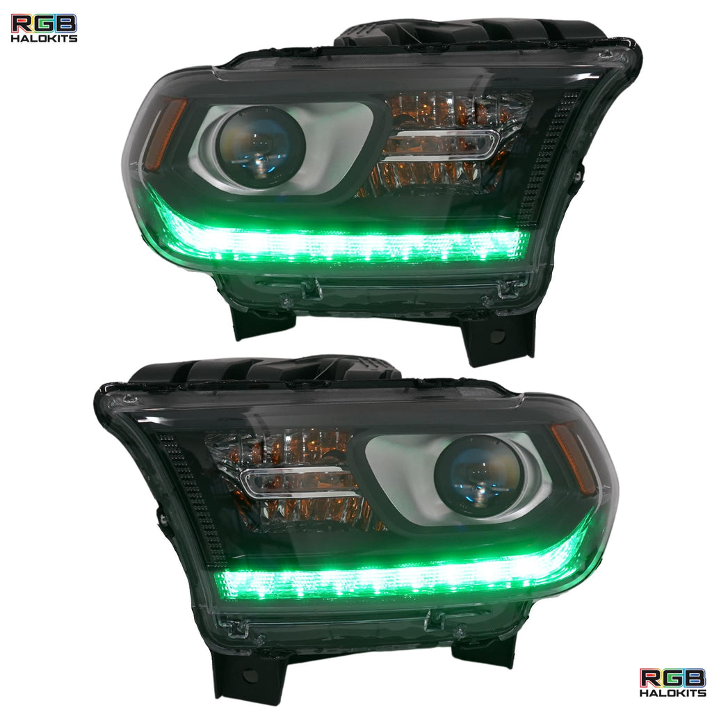 RGB Halo Kits Dodge Durango Multicolor DRL Boards (2014-2020)